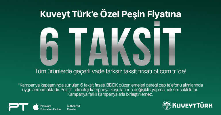 Kuveyt Türk 6 Taksit Kampanya Mobil Banner