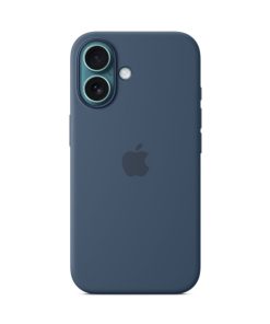 iPhone 16 Deniz Mavisi MagSafe özellikli Silikon Kılıf Kot Rengi MYY23ZM/A