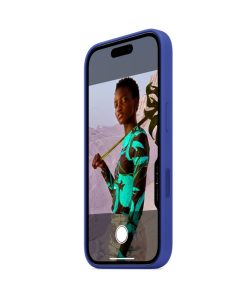 iPhone 16 MagSafe Silikon Kılıf Kot Rengi Ekran Görünüm MYY23ZM/A