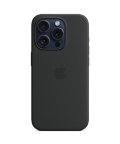 iPhone 15 Pro Mavi Titanyum MagSafe Silikon Kılıf Siyah MT1A3ZM/A