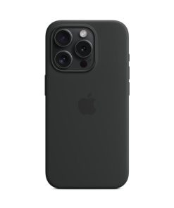 iPhone 15 Pro Siyah Titanyum MagSafe Silikon Kılıf Siyah MT1A3ZM/A