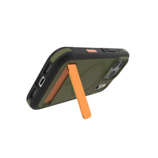 Zagg Cases Sedona Snap KS Apple iP17 Pro FG Koyu Yeşil 702319146 Stand