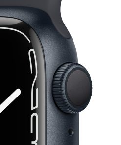 Apple Watch S7 Gece Yarısı Alüminyum Kasa Spor Kordon MKMX3TU/A Düğme