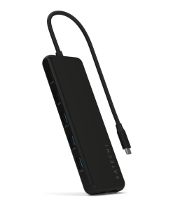 Satechi 13 in 1 USB-C Üçlü Ekran Multiport Adaptör Siyah ST-P3D13K