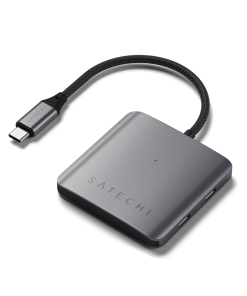 Satechi 4-Port USB-C Hub Kablolu Uzay Grisi ST-H4CPDM