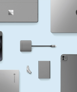 satechi 4 port usb c hub kablolu ST H4CPDM 11