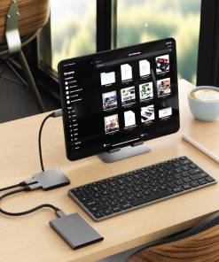 satechi 4 port usb c hub kablolu ST H4CPDM 12