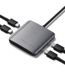 satechi 4 port usb c hub kablolu ST H4CPDM 4