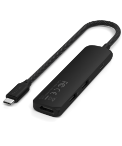 Alternative view of Satechi 4 in 1 USB-C Slim Multiport Adaptör 4K Siyah ST-P4SK