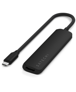 satechi 4 in 1 usb c slim multiport adaptor 4k ST P4SK 3