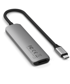 satechi 4 in 1 usb c slim multiport adaptor 4k ST P4SM 4