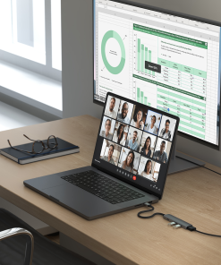 satechi 4 in 1 usb c slim multiport adaptor 4k ST P4SM 8