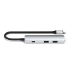 Satechi 4 in 1 USB-C Slim Multiport Adaptör 4K Gümüş ST-P4SS