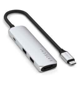 satechi 4 in 1 usb c slim multiport adaptor 4k ST P4SS 5