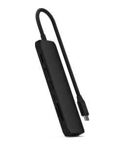 satechi 7 in 1 usb c slim multiport adaptor ethernet ST P7SK 7