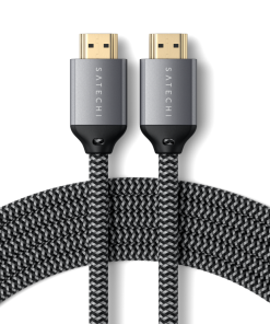 Alternative view of Satechi 8K HDMI Kablo 2M Uzay Grisi ST-8KHC2MM