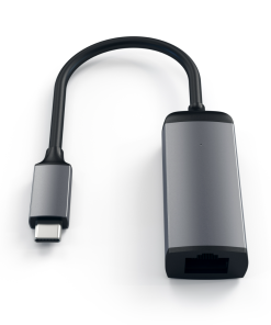 satechi aluminum type c to gigabit ethernet adaptor ST TCENM 3