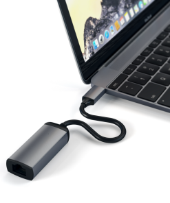 satechi aluminum type c to gigabit ethernet adaptor ST TCENM 4