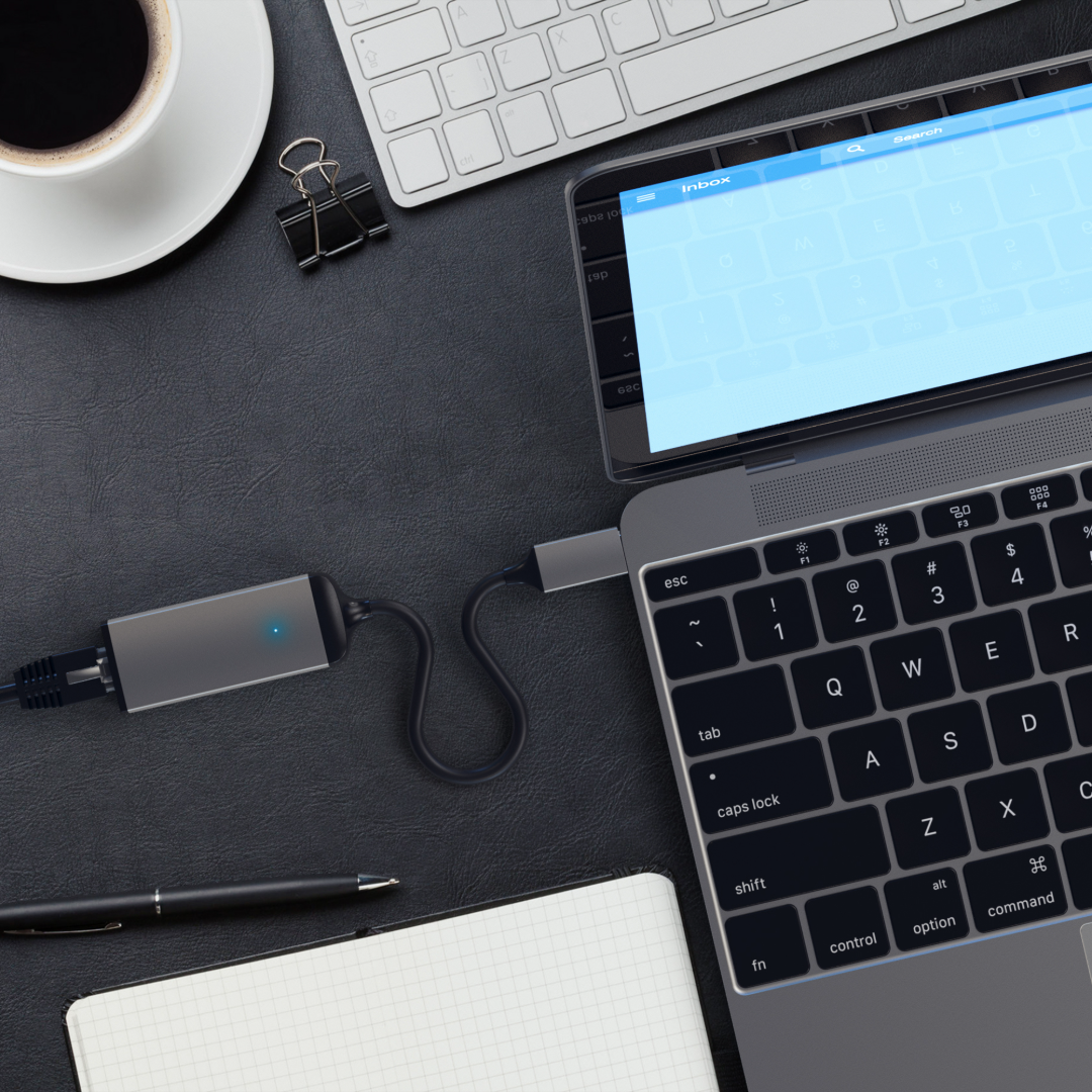 Satechi Type-C to Gigabit Ethernet Adaptör Uzay Grisi ST-TCENM