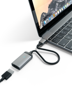 satechi aluminum type c to hdmi adaptor 4k 60hz ST TC4KHAM 5