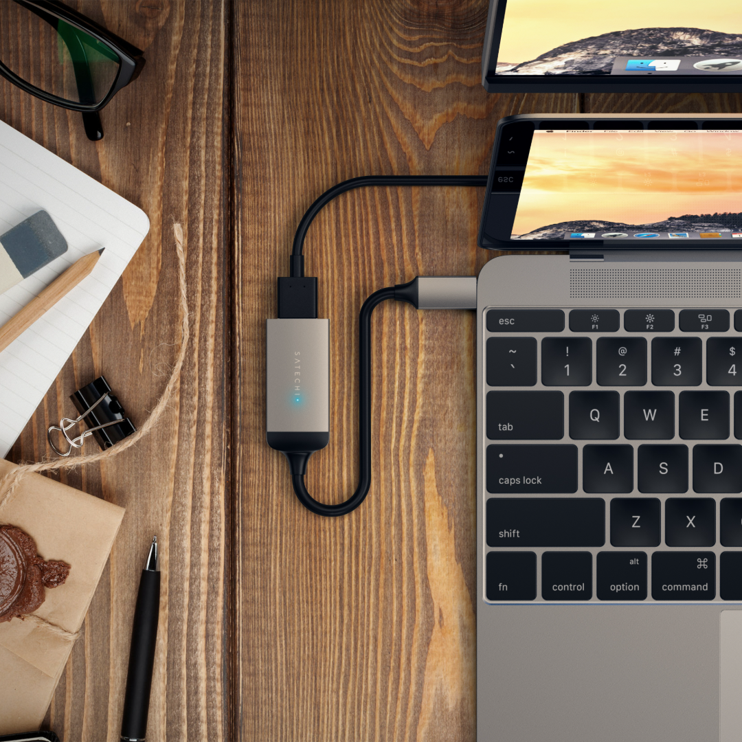 Satechi Type-C to HDMI Adaptör 4K 60Hz Uzay Grisi ST-TC4KHAM