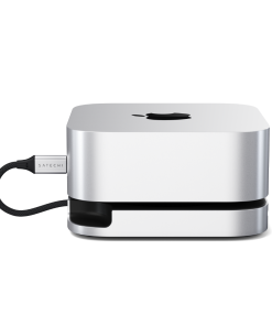 Alternative view of Satechi Mac Mini M4 Stand & Hub SSD Gümüş ST-GNMMES
