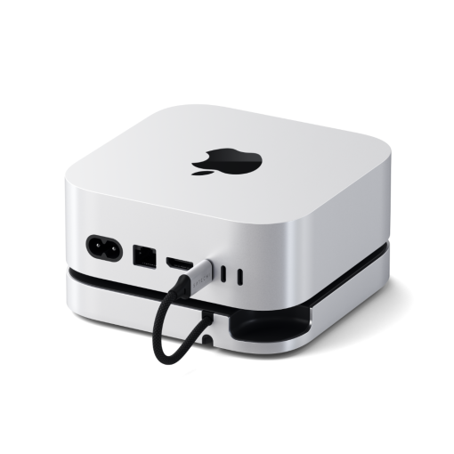 Apple Mac mini M4 256GB SSD シルバー Satechi Mac Mini M4 Stand & Hub SSD Gümüş ST-GNMMES - Satechi - PT