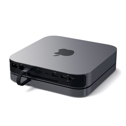 Satechi Mac Mini Stand & Hub Uzay Grisi ST-ABHFM - Satechi - PT