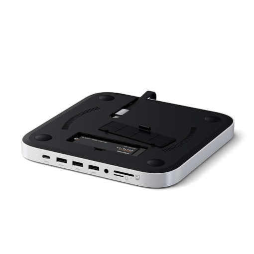 セットMac mini M2 (16GB/256GB) ＋ Satechi製ハブ Satechi Mac Mini Stand & Hub NVMe SSD Gümüş ST-GMMSHS - Satechi - PT