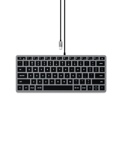 Satechi Slim W1 USB-C Kablolu Klavye EN Uzay Grisi ST-UCSW1M