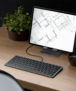 satechi slim w1 usb c kablolu klavye en ST UCSW1M 10