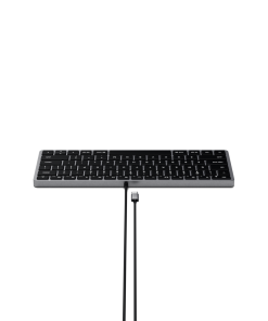 Alternative view of Satechi Slim W1 USB-C Kablolu Klavye EN Uzay Grisi ST-UCSW1M