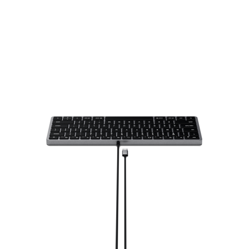Satechi Slim W1 USB-C Kablolu Klavye EN Uzay Grisi ST-UCSW1M Bağlantı