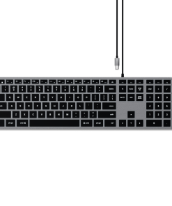 Satechi Slim W3 USB-C Kablolu Klavye EN Uzay Grisi ST-UCSW3M