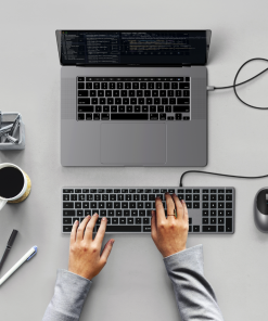 satechi slim w3 usb c kablolu klavye en ST UCSW3M 10