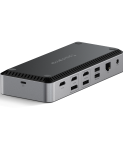 Alternative view of Satechi Triple 4K Display Docking Station EU Uzay Grisi ST-D4KTM-EU