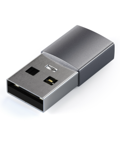 Alternative view of Satechi Type-A to Type-C Adaptör Uzay Grisi ST-TAUCM