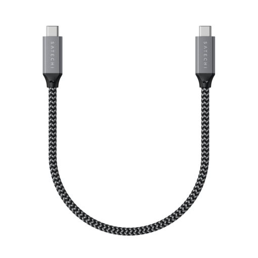 Satechi USB-4 C- C Kablo 25 cm Uzay Grisi ST-U4C25M Uzunluk