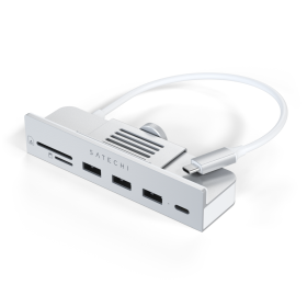 Satechi USB-C Clamp Hub for 24 inc iMac Gümüş ST-UCICHS