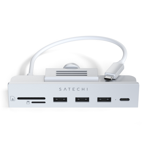 Satechi USB-C Clamp Hub for 24 inc iMac Gümüş ST-UCICHS Çoklayıcı
