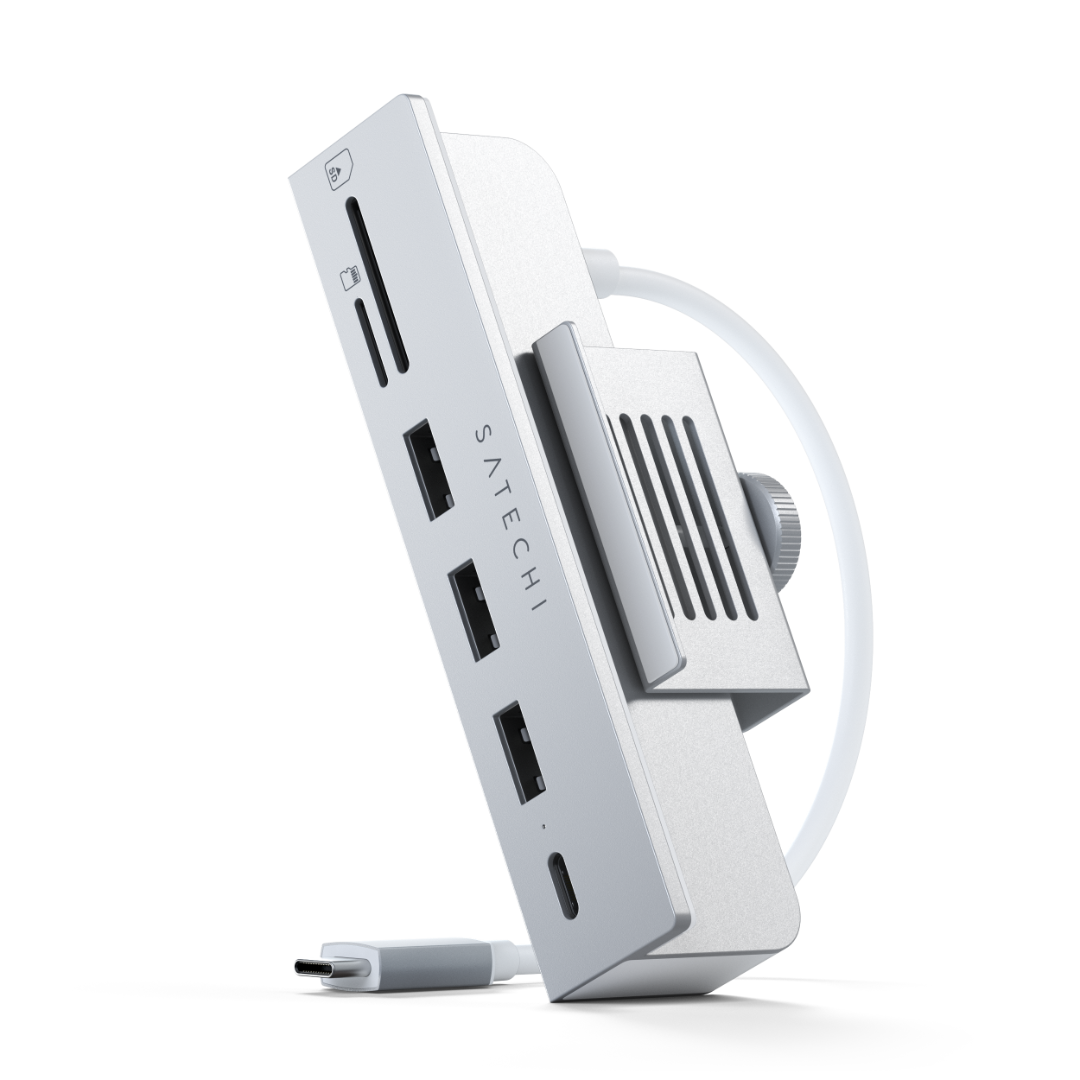 Satechi USB-C Clamp Hub for 24 inc iMac Gümüş ST-UCICHS