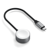 Satechi USB-C Magnetic Hızlı Şarj Kablo Apple Watch Uzay Grisi ST-QCAWM