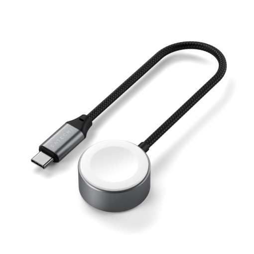 Satechi USB-C Magnetic Hızlı Şarj Kablo Uzay Grisi ST-QCAWM