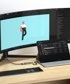 satechi usb c to hdmi 2 1 8k adaptor ST AC8KHM 6