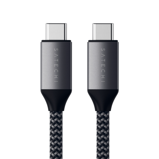 Satechi USB-C to USB-C Kablo 2 m Uzay Grisi ST-TCC2MM Uç