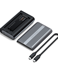 Alternative view of Satechi USB4 NVMe SSD Pro Uzay Grisi ST-EU4NPM