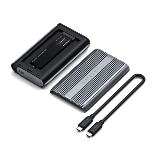 Satechi USB4 NVMe SSD Pro Uzay Grisi ST-EU4NPM İçindekiler