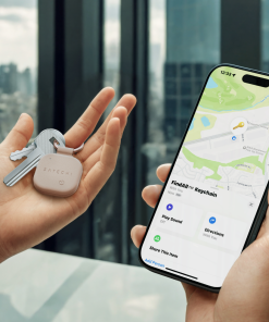 satechi vegan deri findall anahtarlik rose ST LKCFR 8