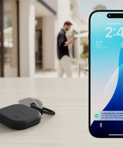 satechi vegan deri findall anahtarlik siyah ST LKCFK 5