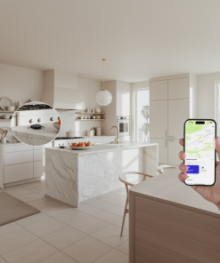 satechi vegan deri findall anahtarlik siyah ST LKCFK 6